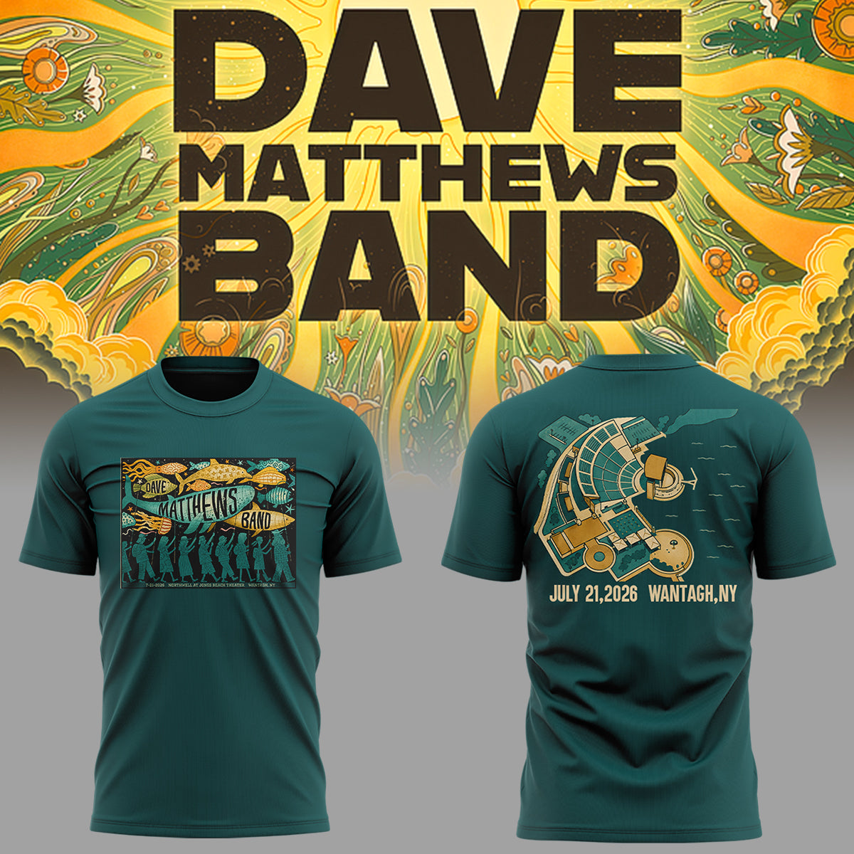 Limited Edition Summer Tour 2026 Wantagh, NY Shirt