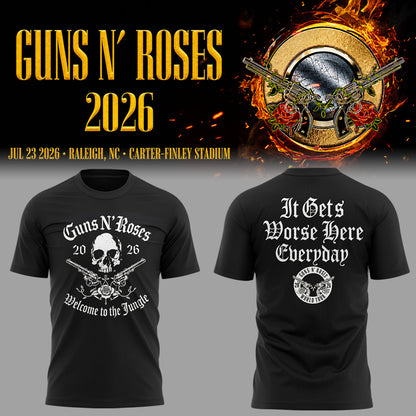 Limited Edition Guns N’ Roses Tour 2026 TShirt