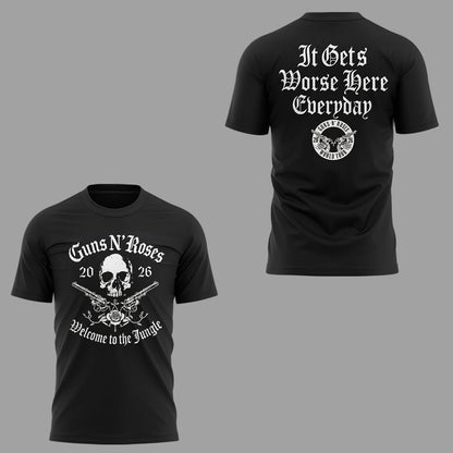 Limited Edition Guns N’ Roses Tour 2026 TShirt