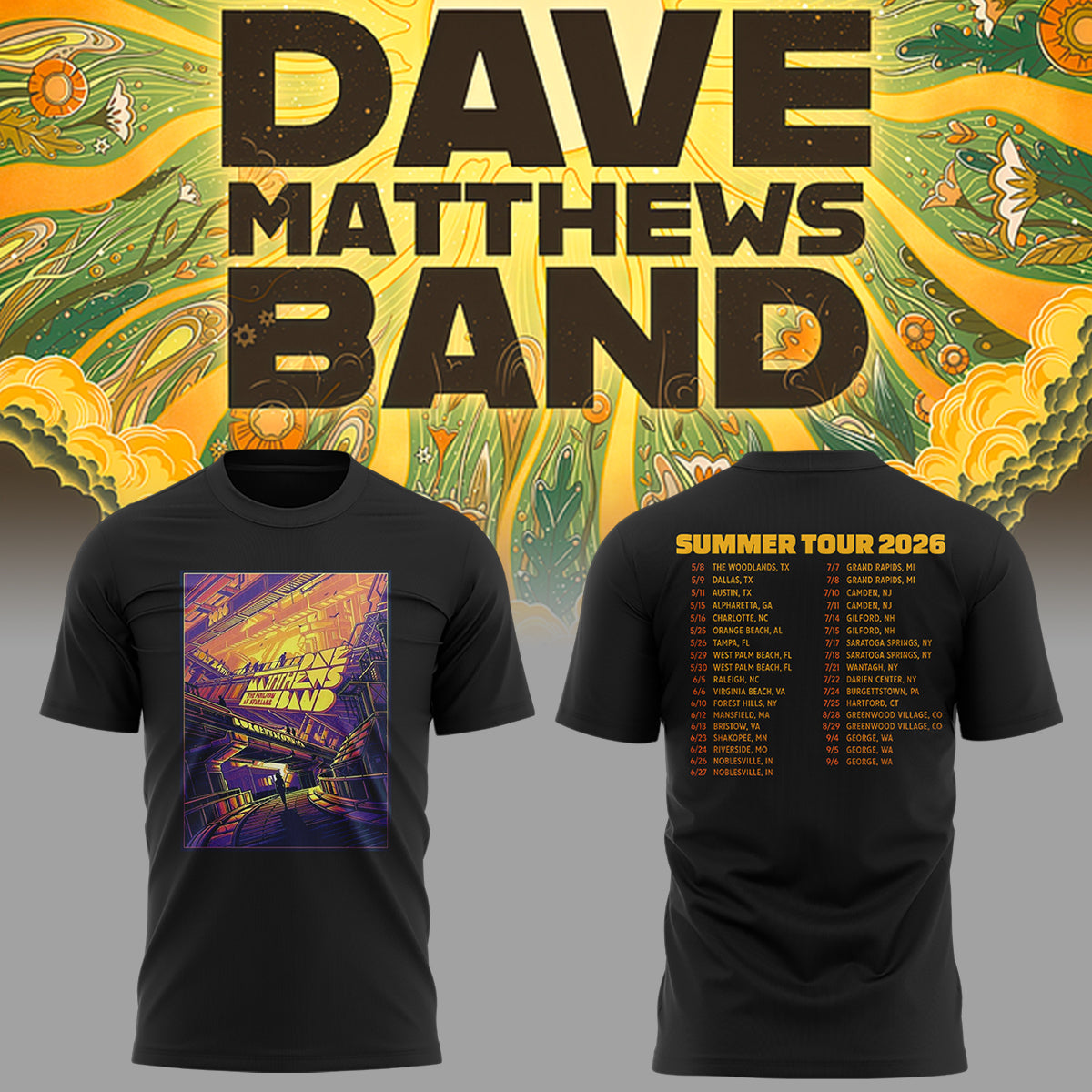 Limited Edition Summer Tour 2026 Burgettstown,PA T-Shirt