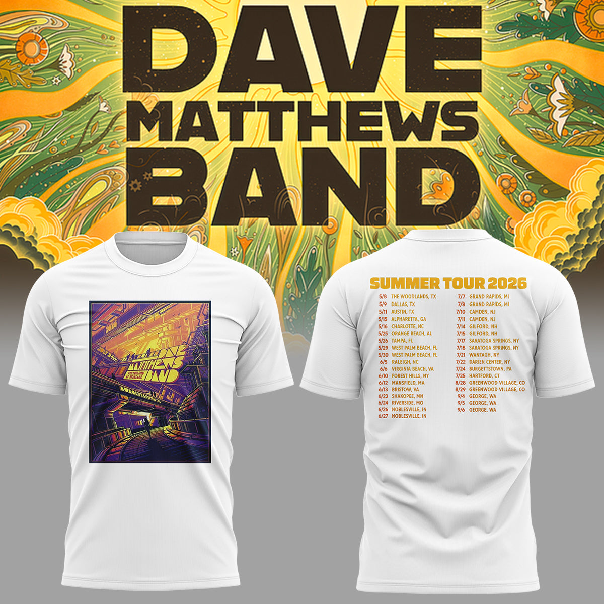 Limited Edition Summer Tour 2026 Burgettstown,PA T-Shirt