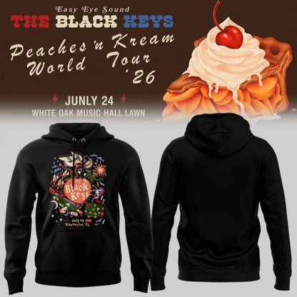 Limited Edition The Black Keys Tour 2026 Hoodie