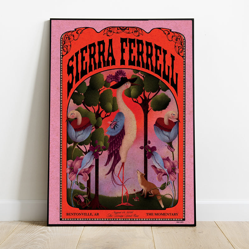 Limited Edition Heavy Petal Tour 2026 in Bentonville,AR Poster