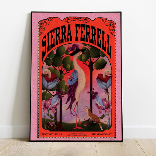 Limited Edition Heavy Petal Tour 2026 in Bentonville,AR Poster