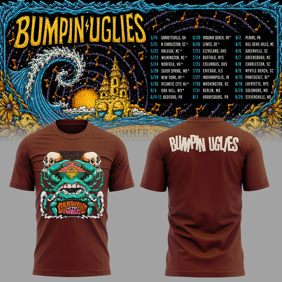 Limited Edition Reggae on the Bay 2026 Tshirt