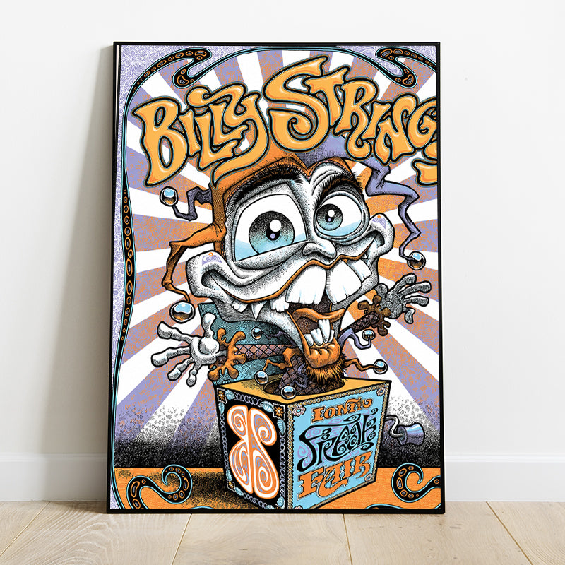 Limited Edition Billy Strings tour 2026 poster