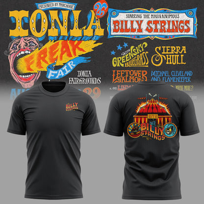 Limited Edition Billy Strings tour 2026 tshirt