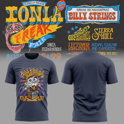 Limited Edition Billy Strings tour 2026 tshirt