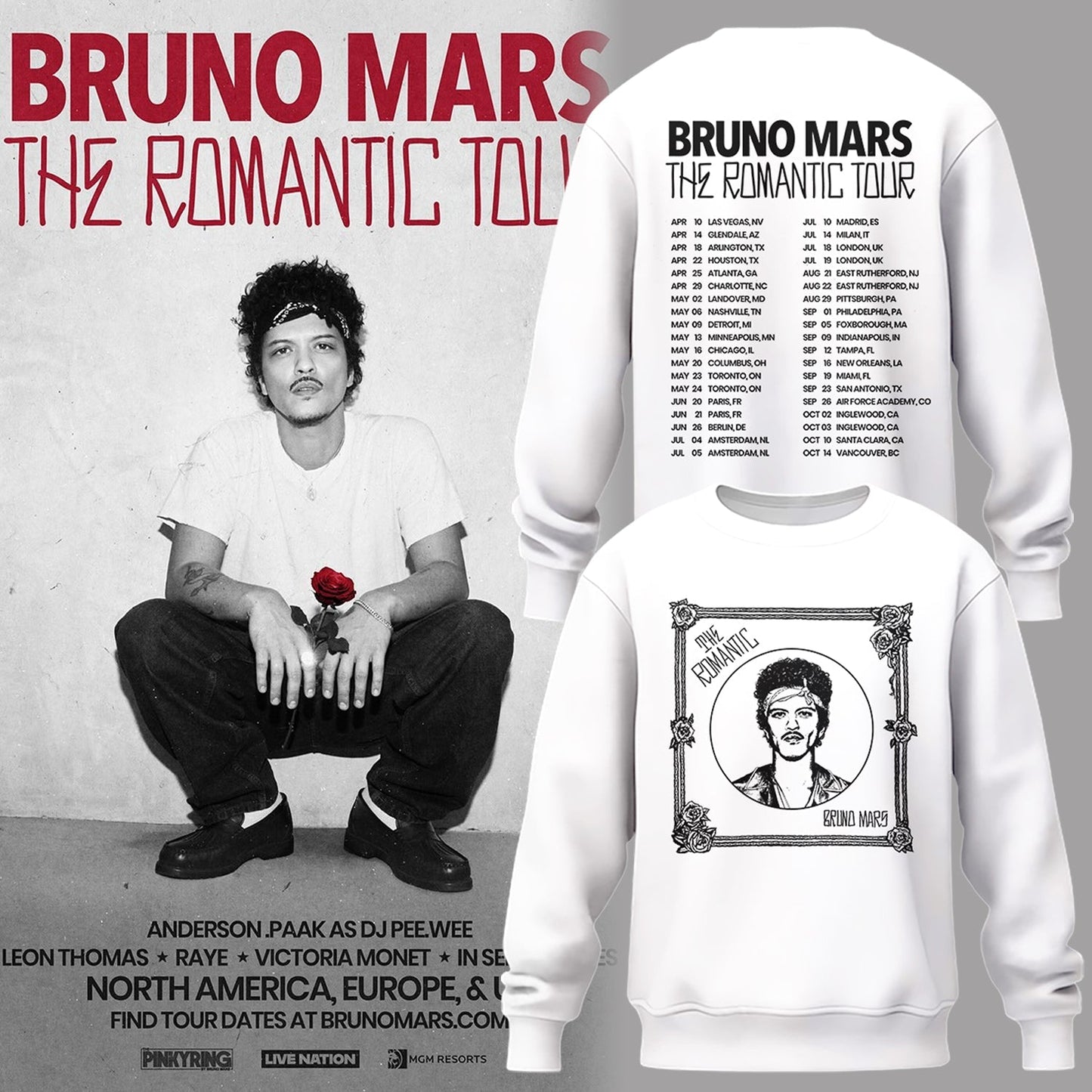 Limited Edition “The Romantic Tour 2026” Sweatshirt-PA010926011