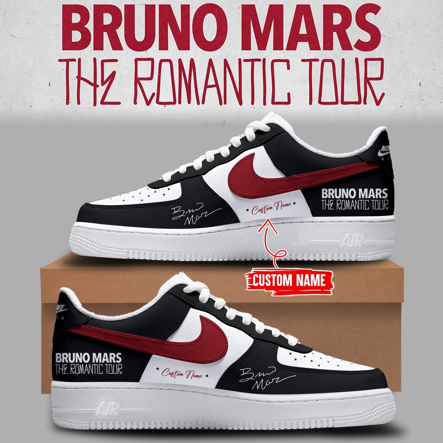 Limited Edition “The Romantic Tour 2026” Custom Name Shoes-PA010926012