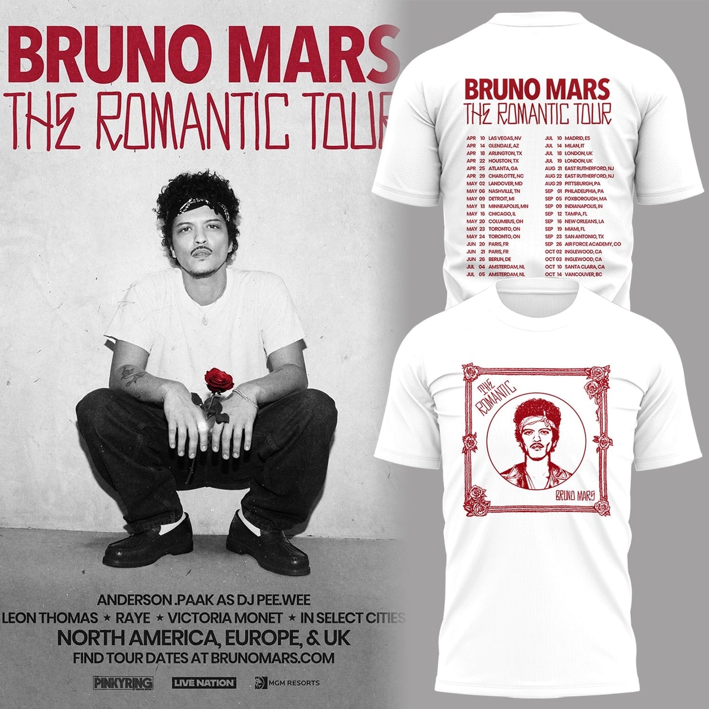 Limited Edition “The Romantic Tour 2026” Shirt-PA010926015
