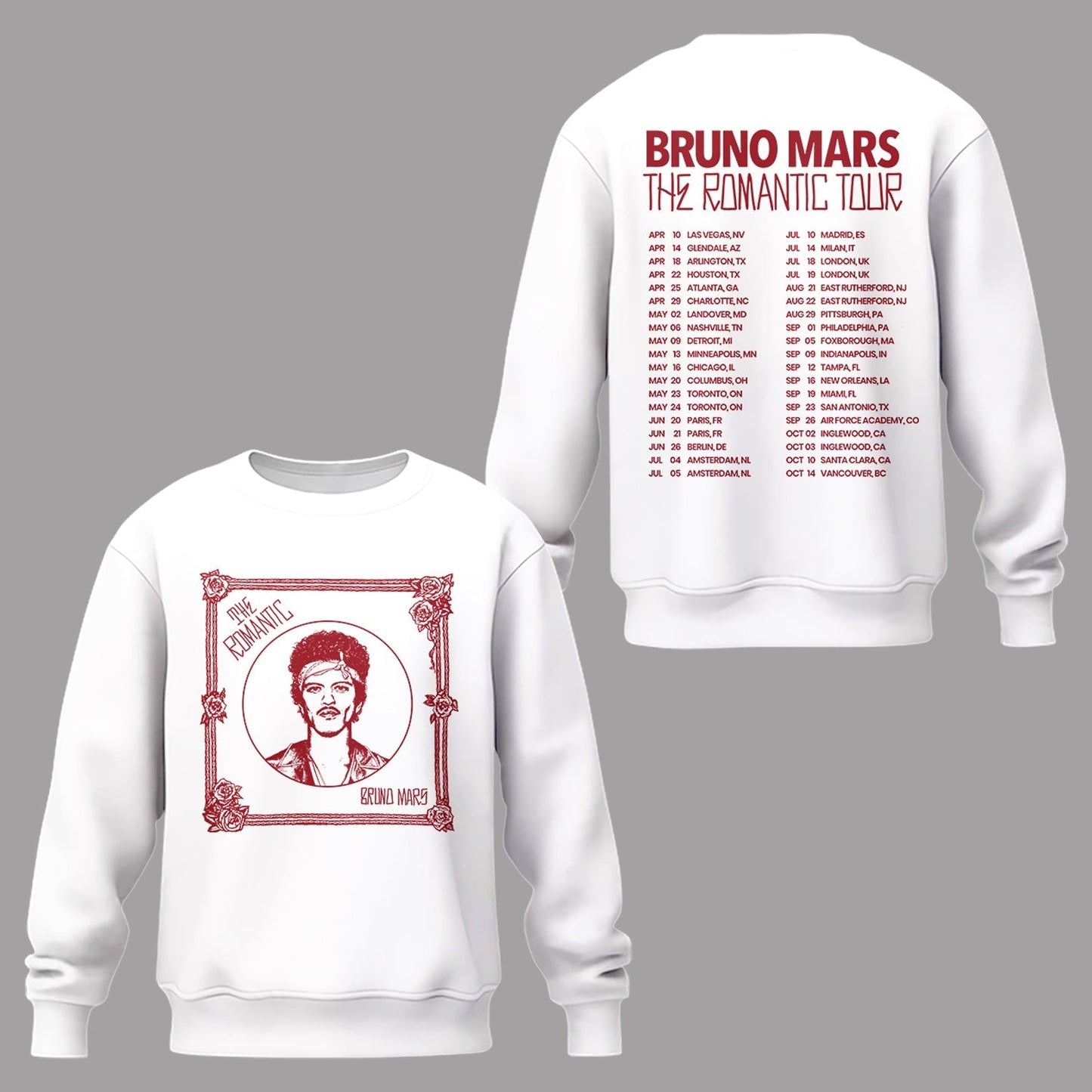 Limited Edition “The Romantic Tour 2026” Sweatshirt-PA010926016