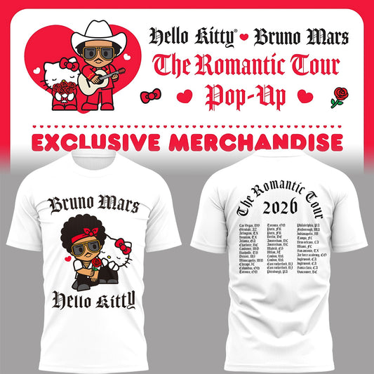 Limited Edition BM x HK The Romantic Tour Shirt