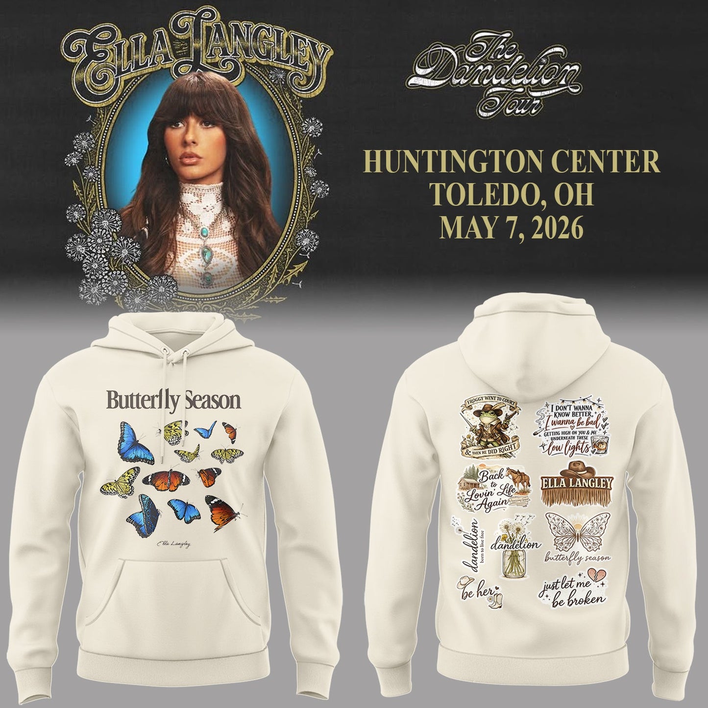 E.Langley “The Dandelion Tour” at Chaifetz Arena Hoodie