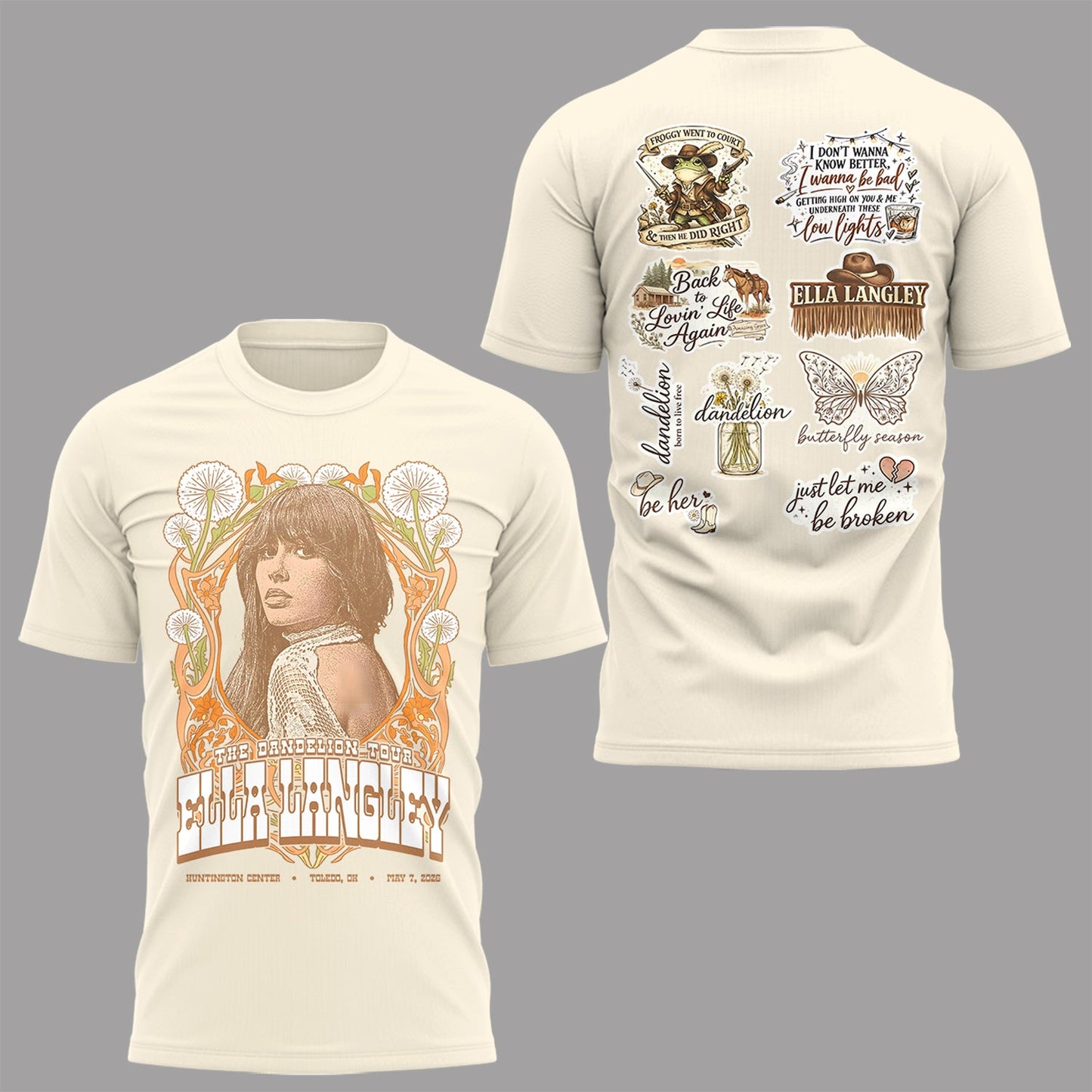 E.Langley “The Dandelion Tour”at Hertz Arena Shirt