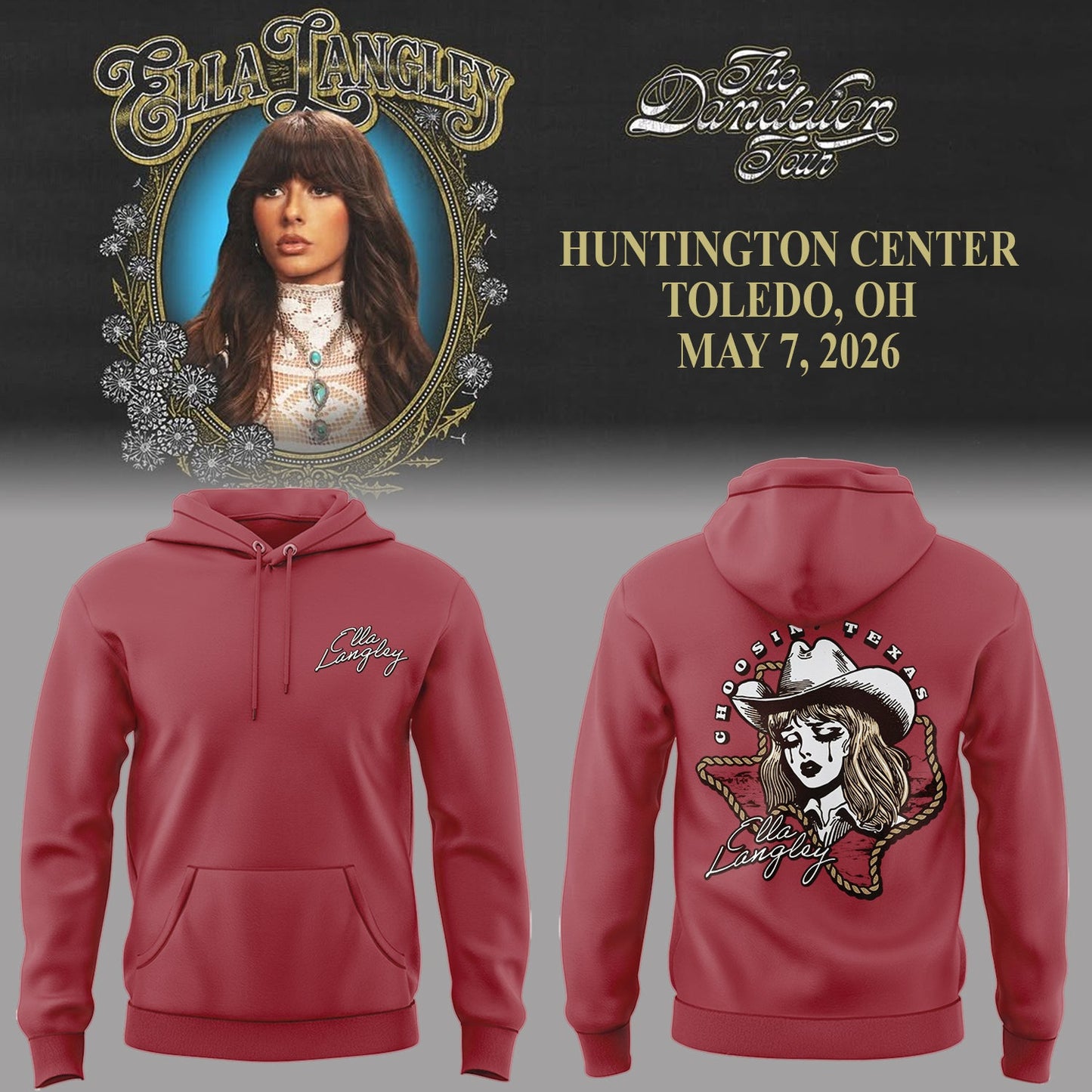 E.Langley “The Dandelion Tour” Hoodie