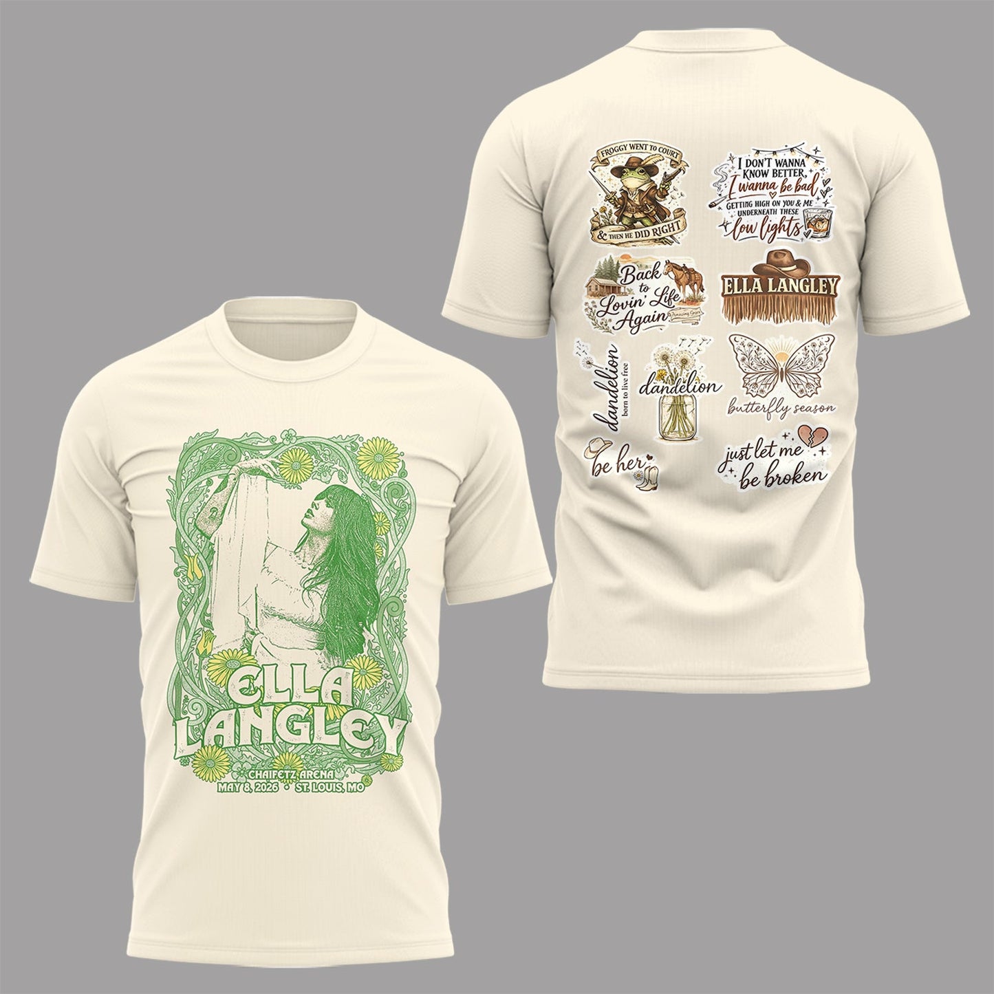 E.Langley “The Dandelion Tour” at Chaifetz Arena Shirt
