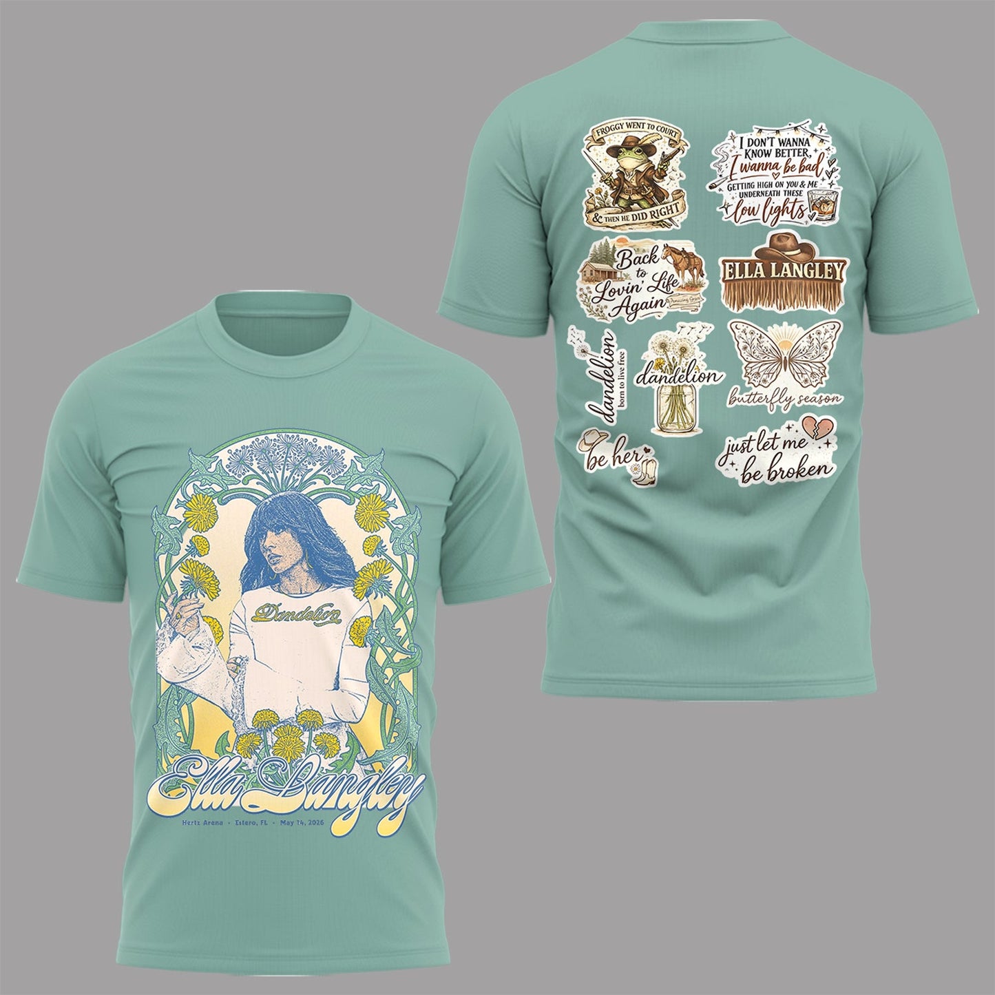 E.Langley “The Dandelion Tour”at Hertz Arena Shirt