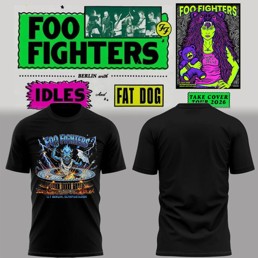 FF 🎸🎤 “Take Cover Tour 2026” TShirt