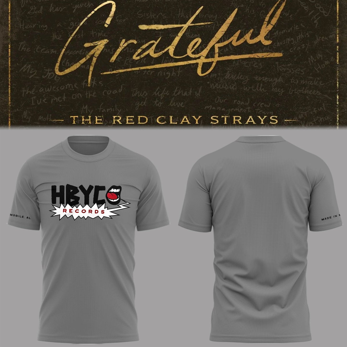 Limited Edition The Grateful Tour Shirt