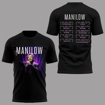 Limited Edition Barry Manilow The Last Columbus Concert Tshirt