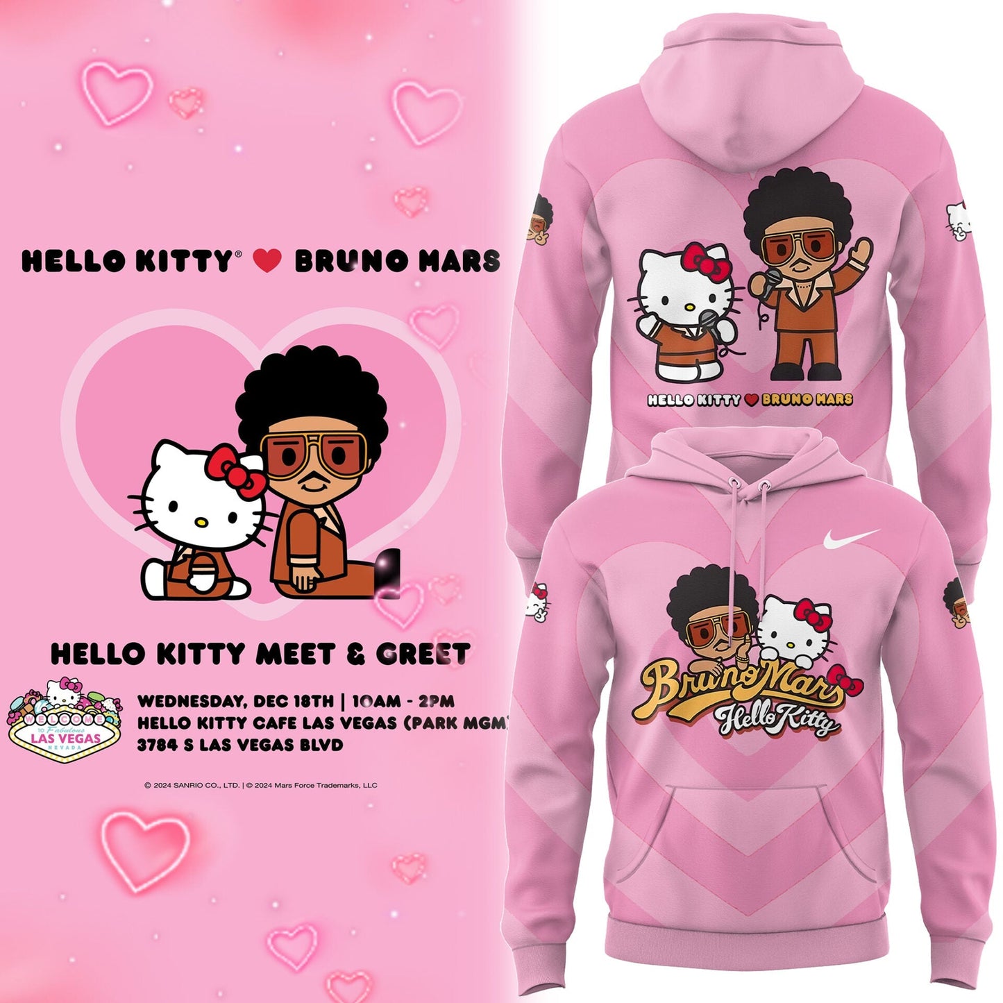Kitty x B. Mars Gift For Fans Limited Edition Hoodie-PPU1210242101