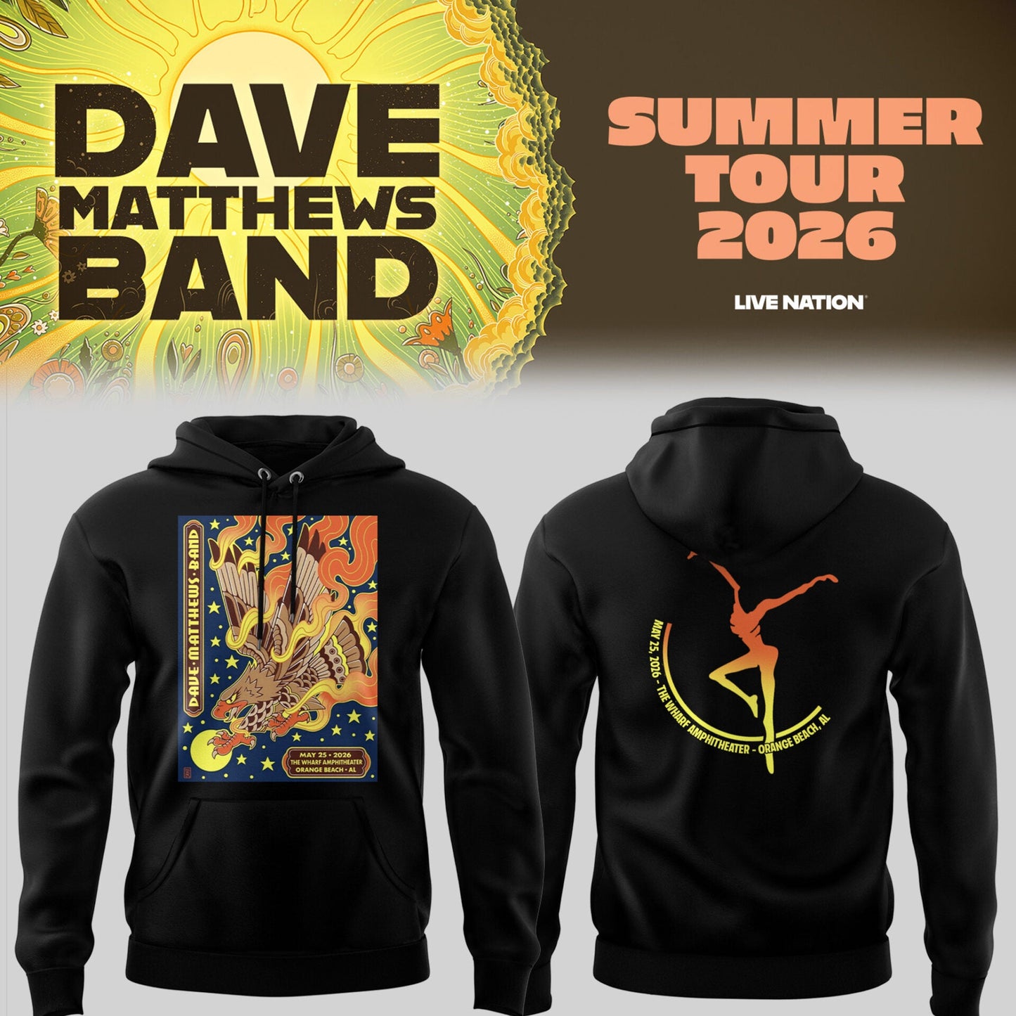 Limited Edition DMB Tour 2026 Shirt