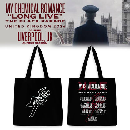MCR The Black Parade TOUR 2026 Tote Bag-PU26062928