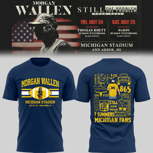 MICHIGAN x MW “Still The Problem Tour 2026” TShirt
