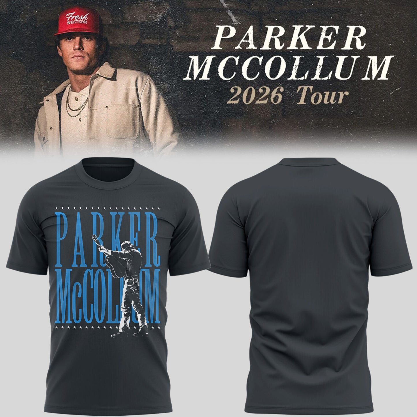 Limited Edition Parker McCollum Tour 2026 Shirt