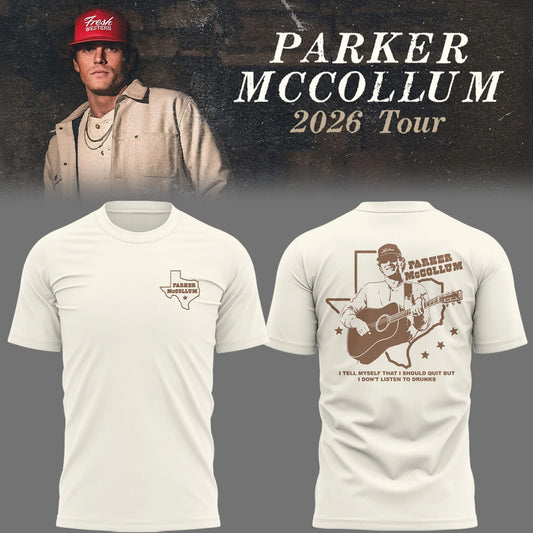 Limited Edition Parker McCollum Tour 2026 Shirt