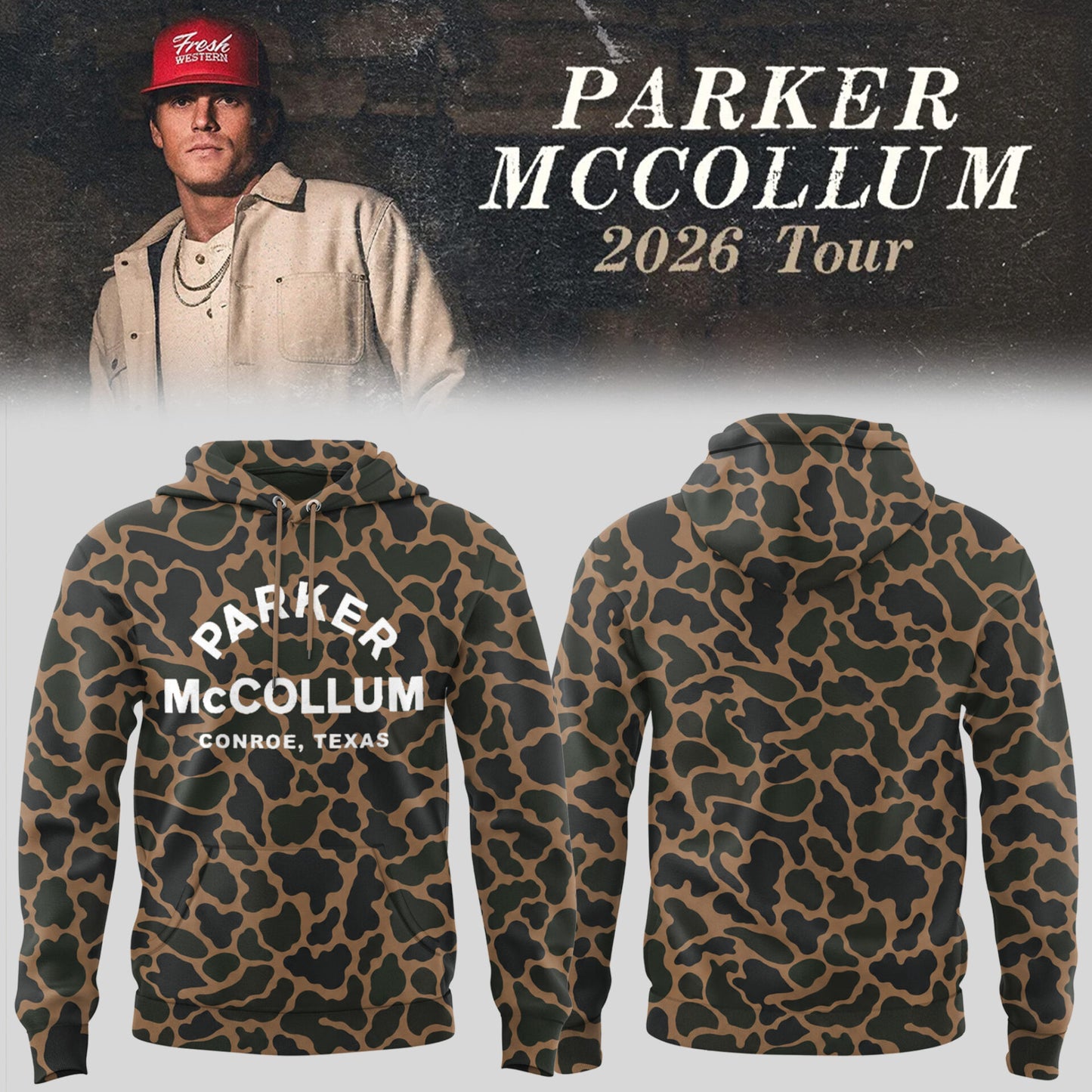 Limited Edition Parker McCollum Tour 2026 Hoodie