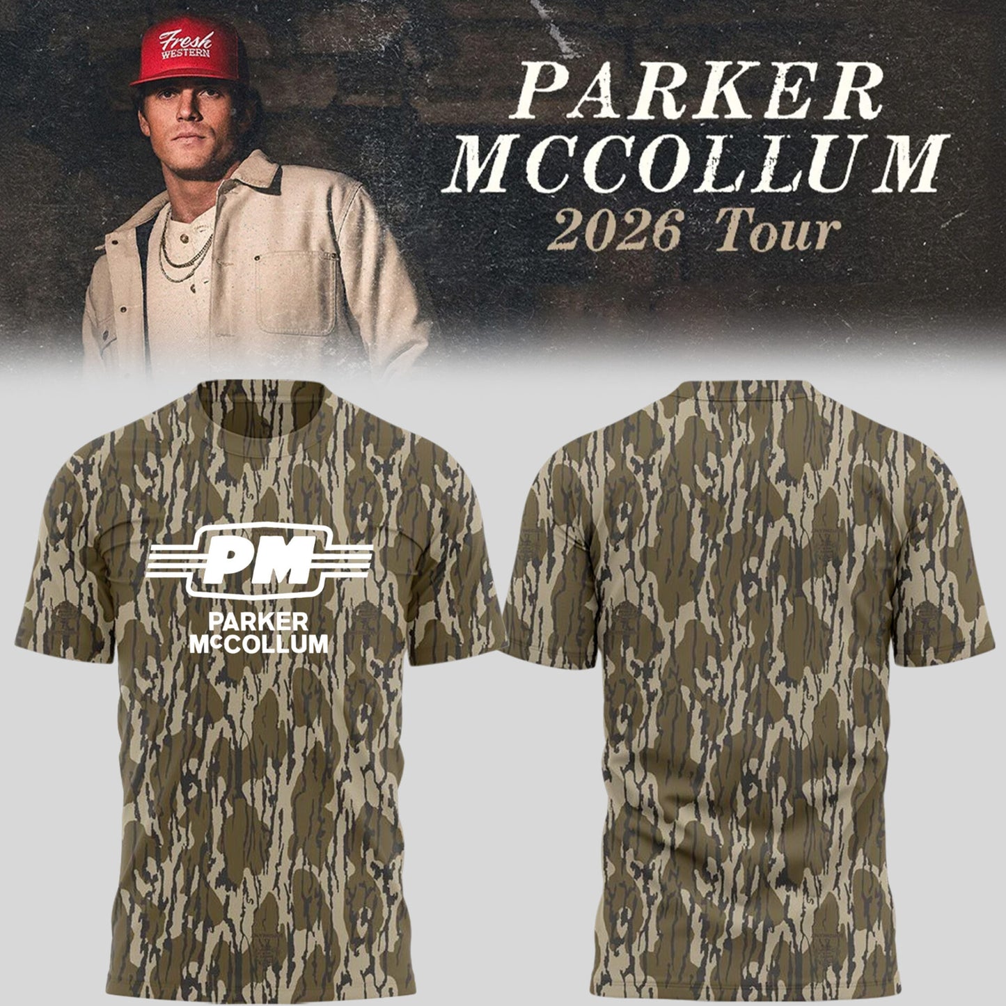 Limited Edition Parker McCollum Tour 2026 Shirt