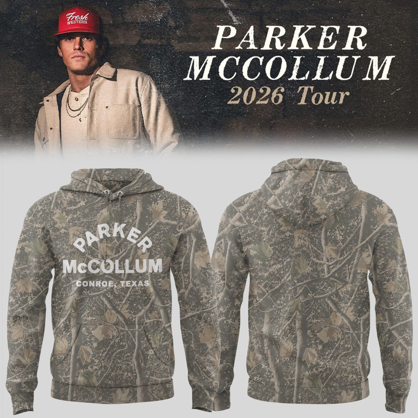Limited Edition Parker McCollum Tour 2026 Hoodie