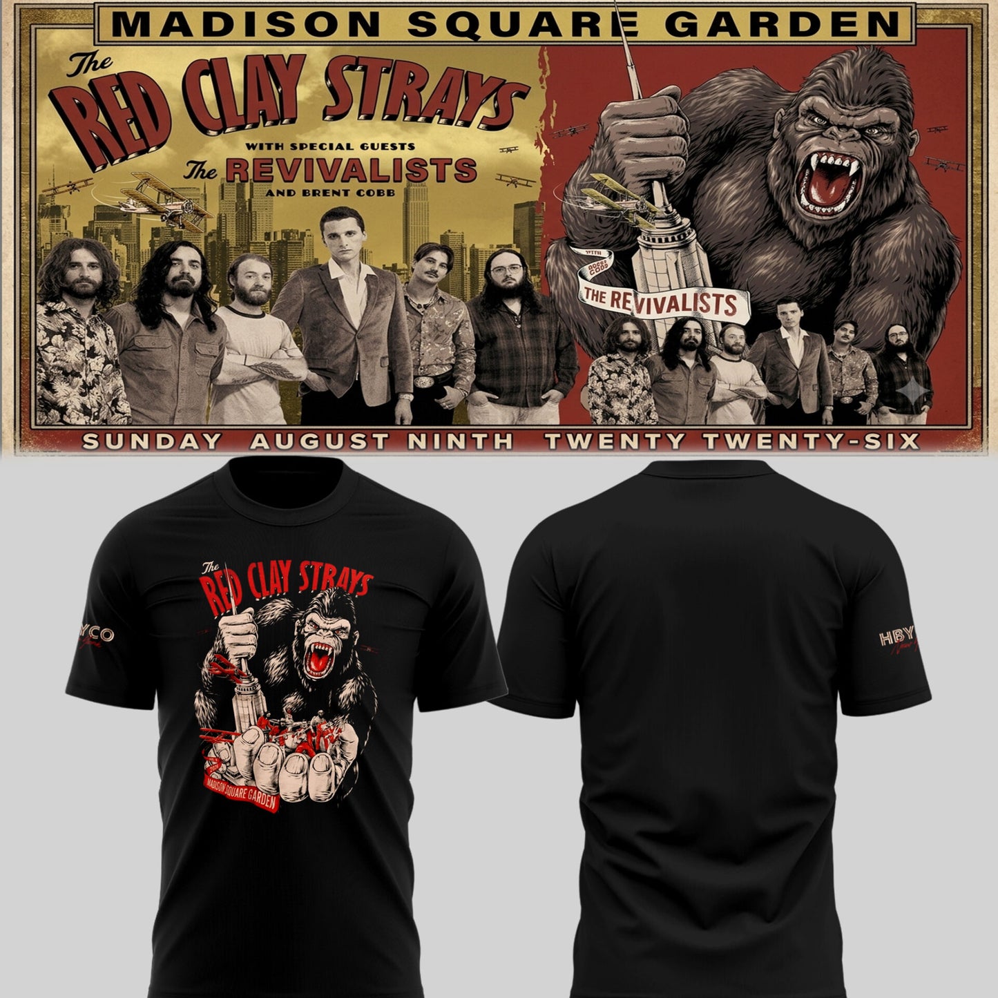 Limited Edition The Grateful Tour in MSG,NYC Shirt