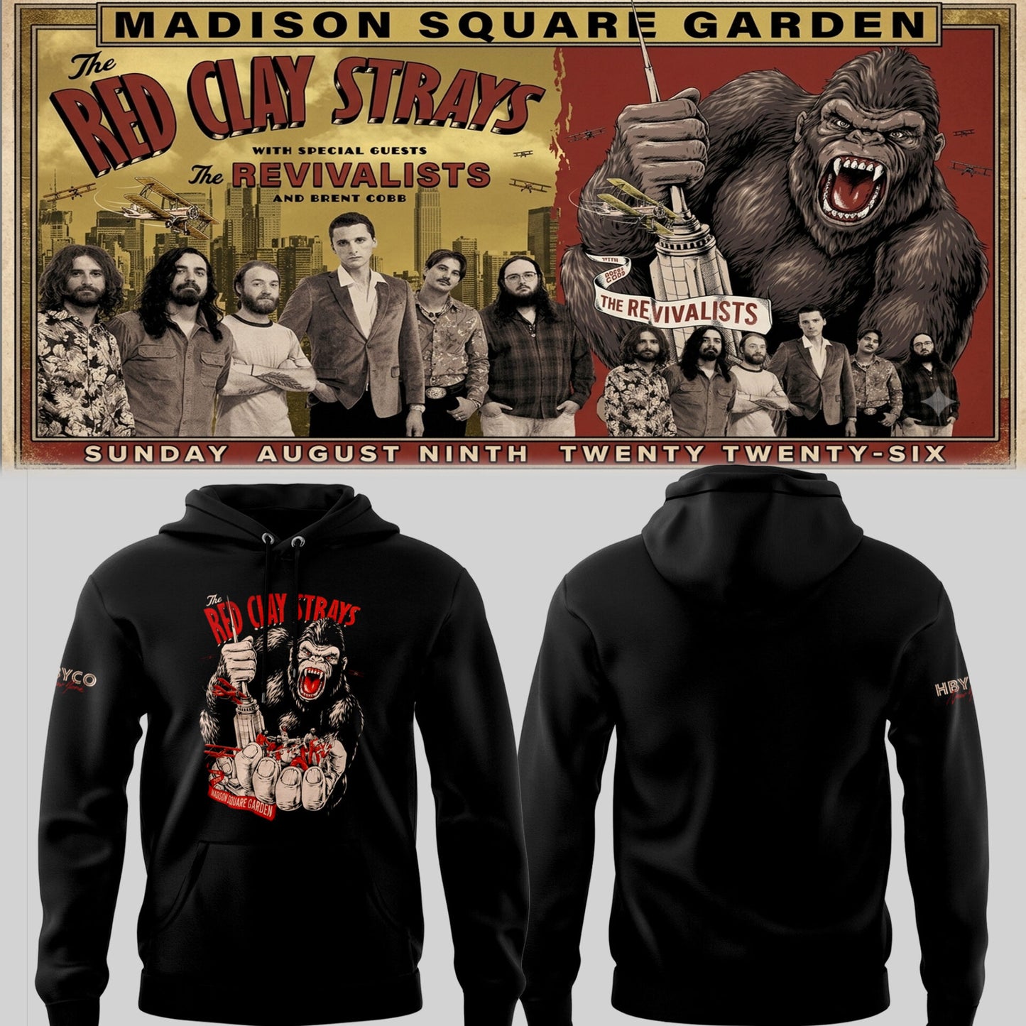 Limited Edition The Grateful Tour in MSG,NYC Hoodie