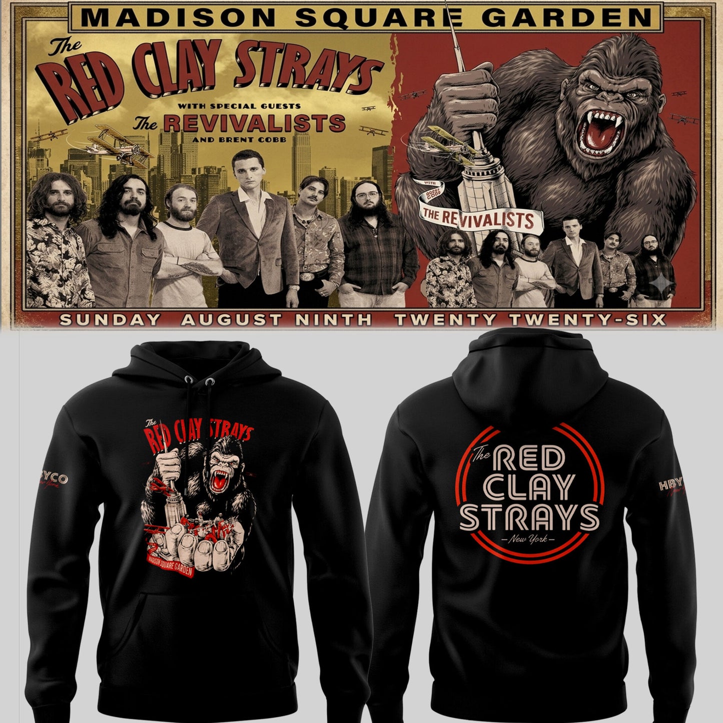 Limited Edition The Grateful Tour in MSG,NYC Hoodie