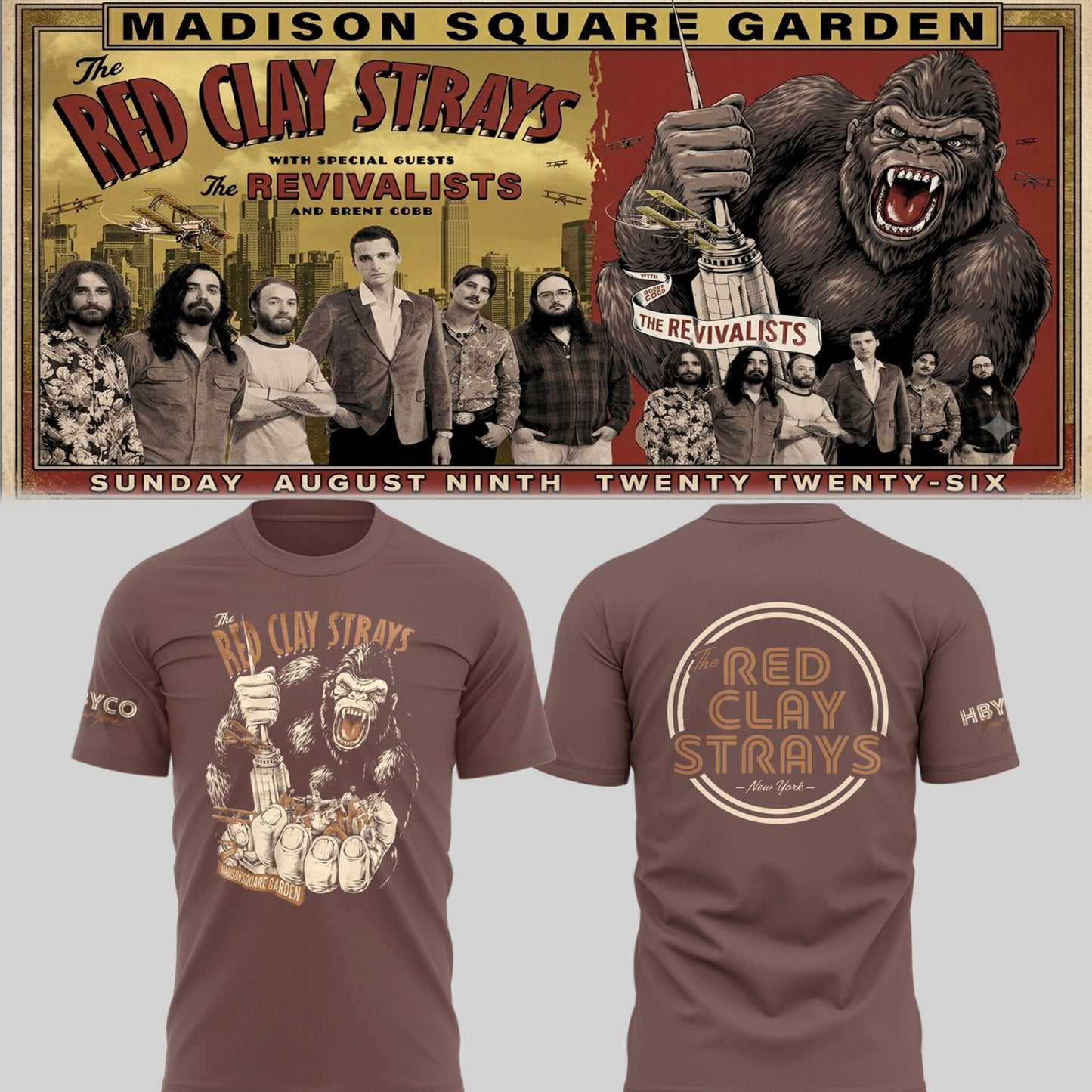 Limited Edition The Grateful Tour in MSG,NYC Shirt