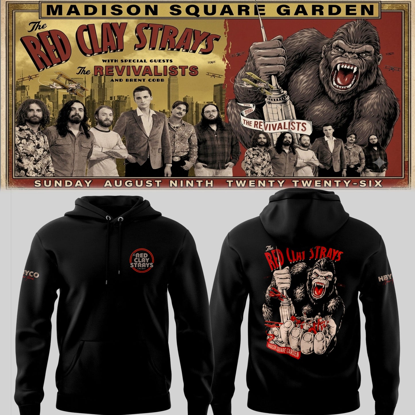 Limited Edition The Grateful Tour in MSG,NYC Hoodie