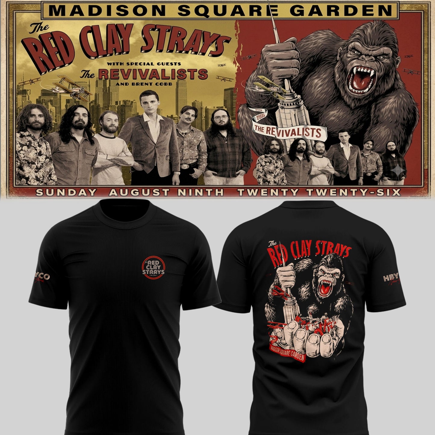 Limited Edition The Grateful Tour in MSG,NYC Shirt
