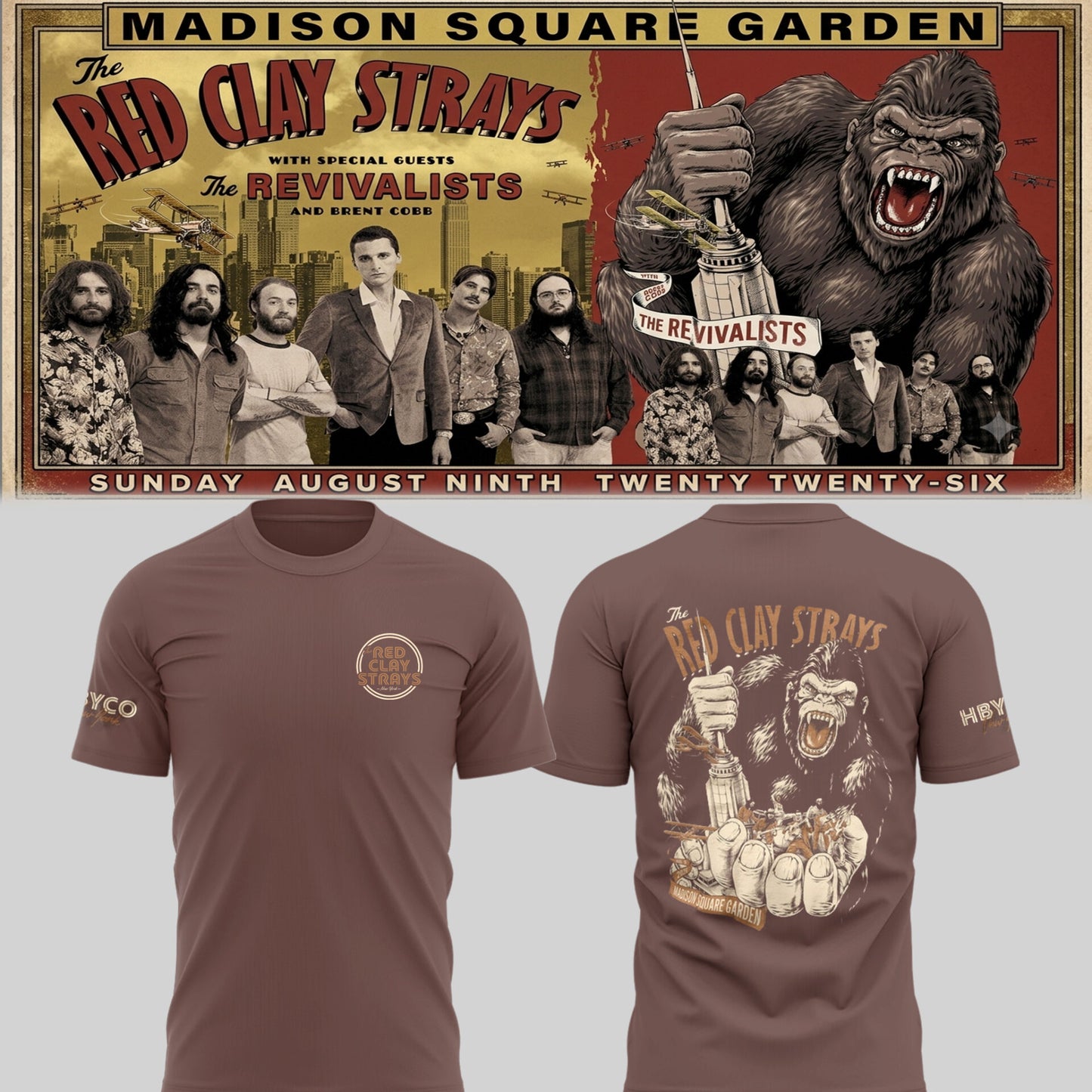 Limited Edition The Grateful Tour in MSG,NYC Shirt