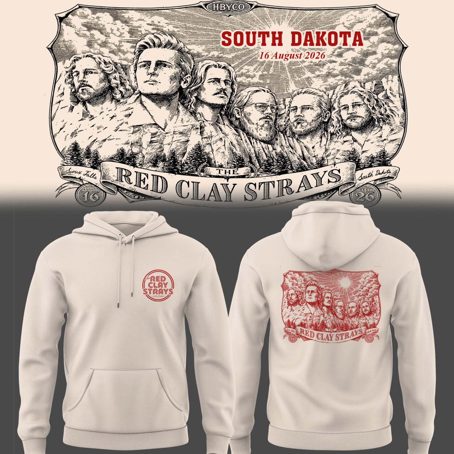 Limited Edition The Grateful Tour in South Dakota Hoodie