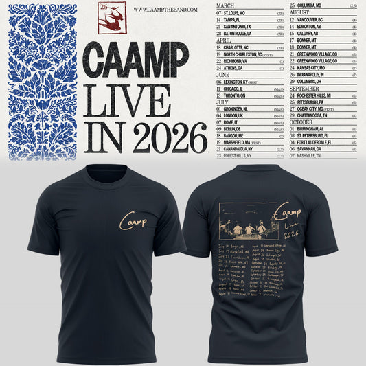 Limited Edition Caamp Live in 2026 Shirt