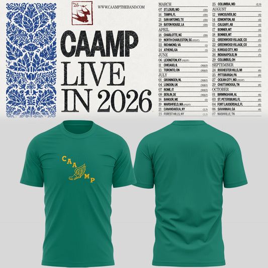 Limited Edition Caamp Live in 2026 Shirt