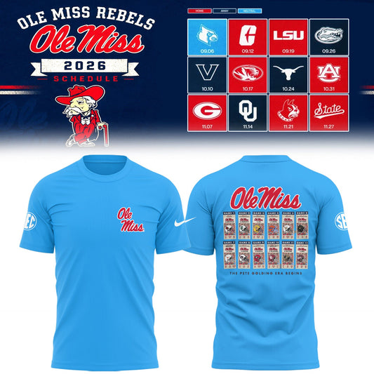 Limited Edition 2026 Schedule Shirt