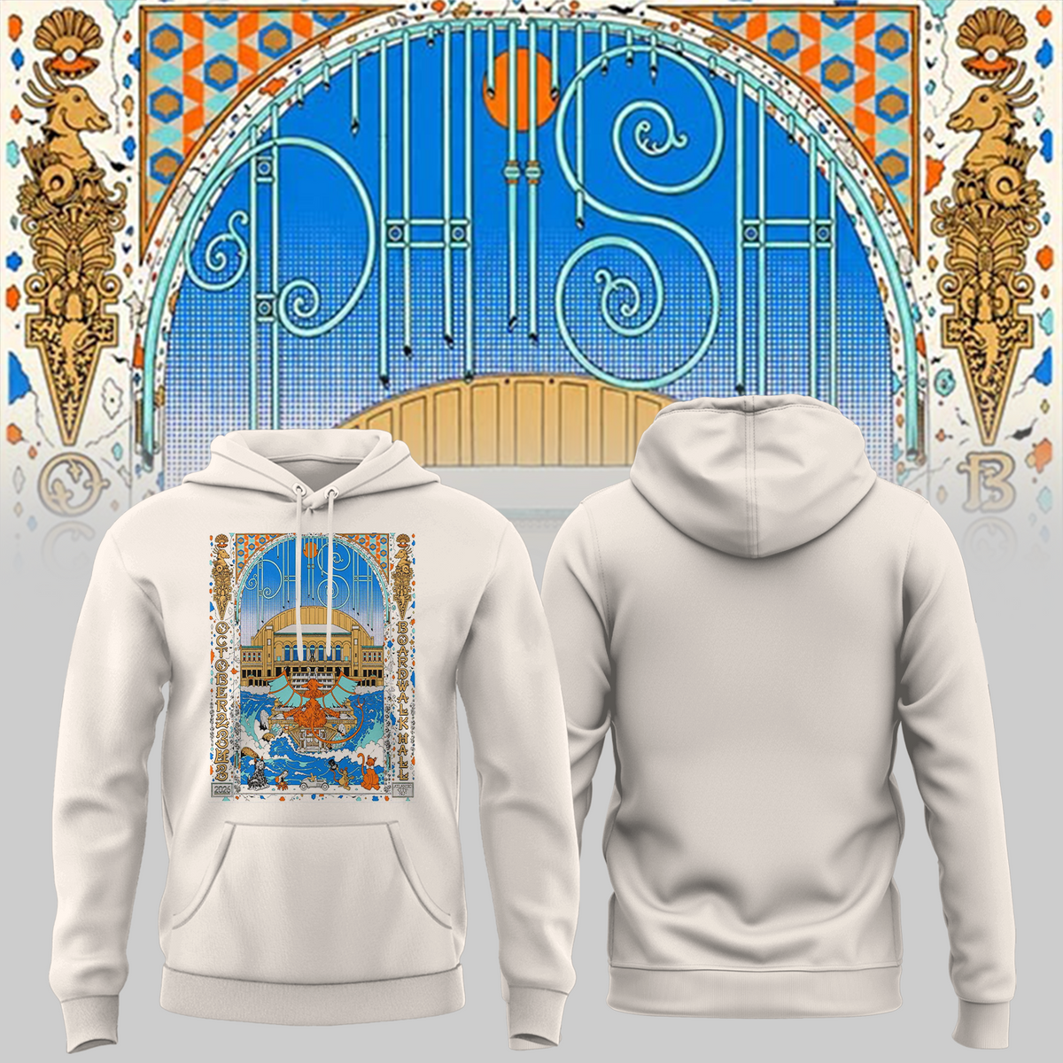 Phish Dry Goods Atlantic City NJ 2026 Limited Edition Shirt Live At Boardwalk Hall On October 2 3 4 2026