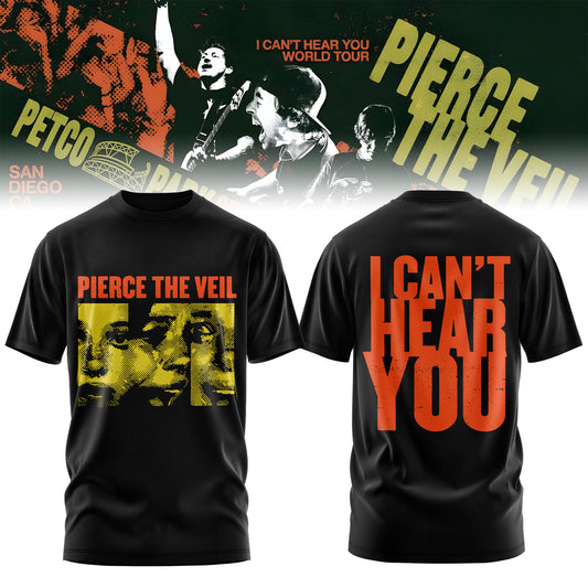 Pierce The Veil – I Can’t Hear You World Tour Finale Limited T-Shirt