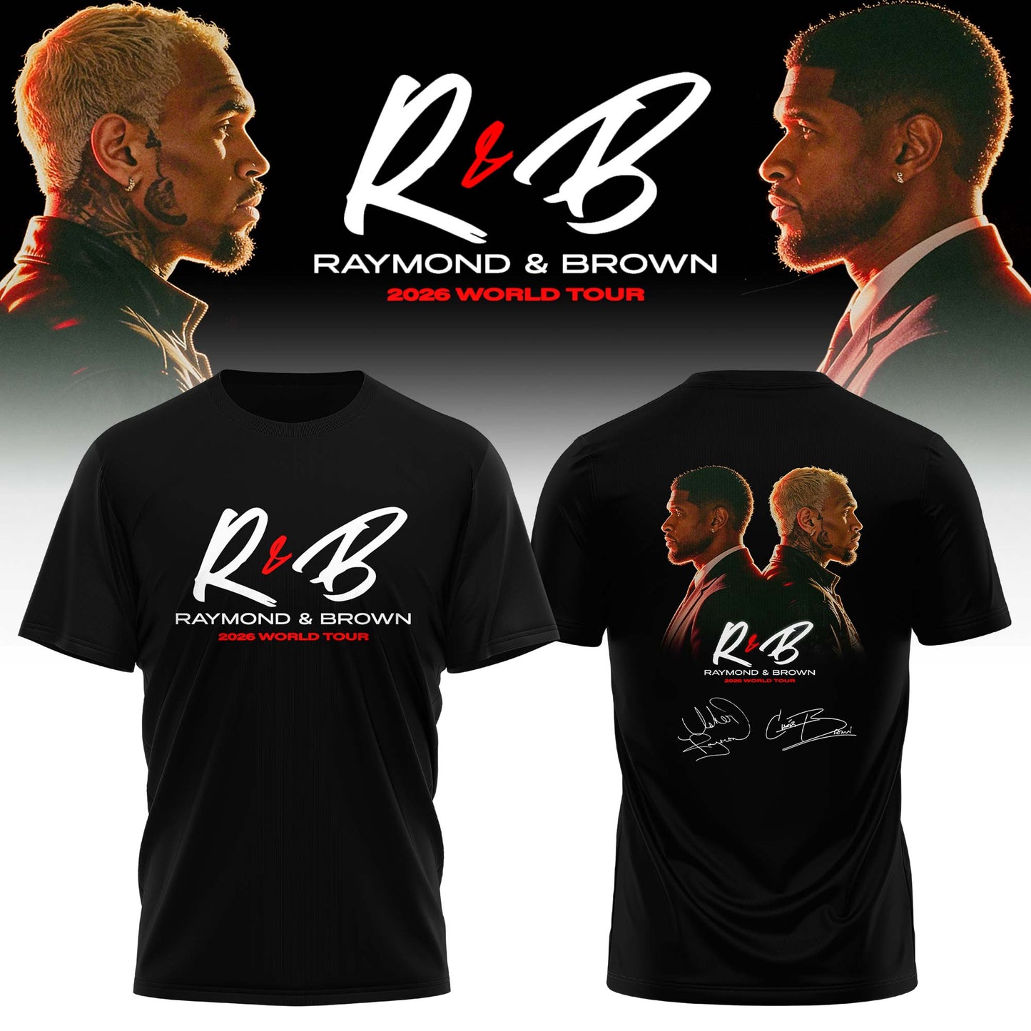 R&B Tour 2026 Limited Edition T-Shirt
