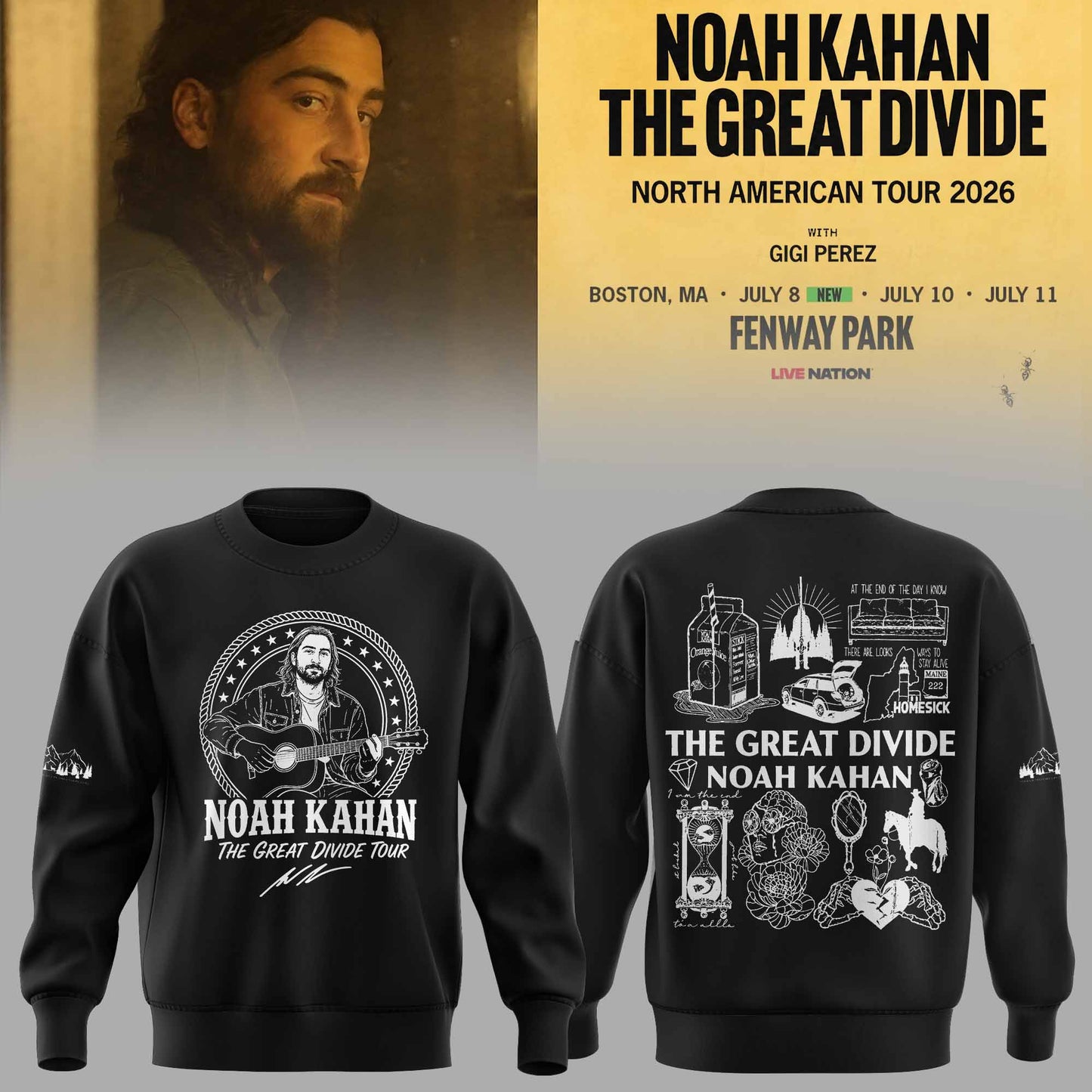 The Great Divide Tour 2026 Limited Sweater