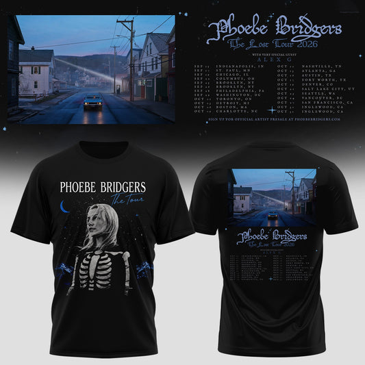 PHOEBE BRIDGERS – THE LOST TOUR 2026 COLLECTION TEE
